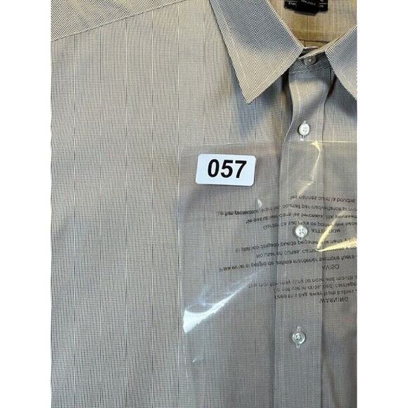 Jos A Bank Dress Shirt Mens 17 - 33 Red Check Button Up - Picture 6 of 6